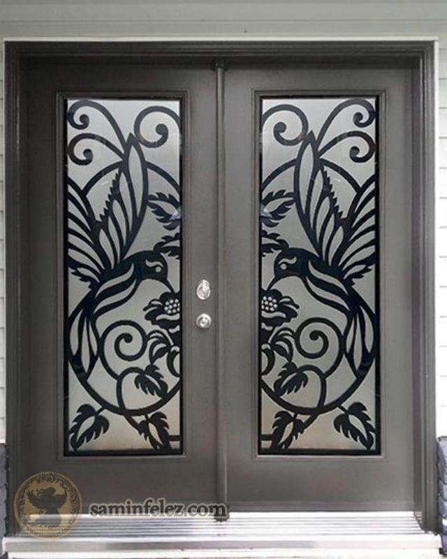 درب لابی آپارتمان پرندا کد SL-029